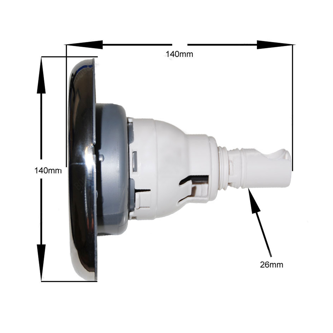 Jet 5.5" (140mm) Massage INOX Calspas®