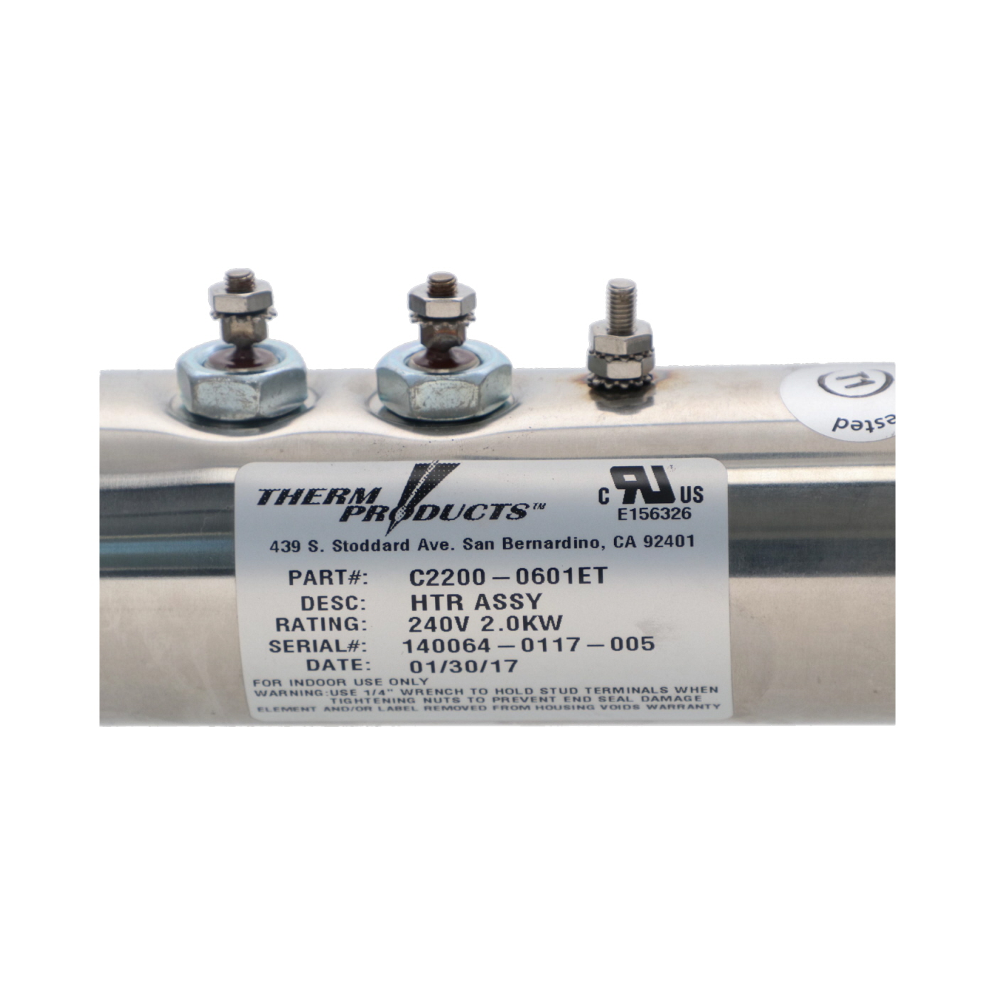 Réchauffeur pour boitier électronique GS100 3kW