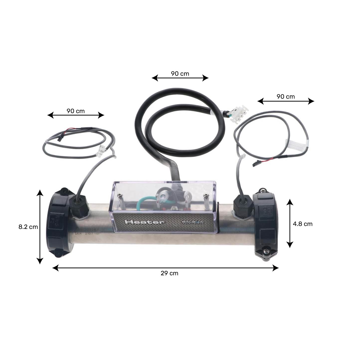 Réchauffeur pour boitier électronique GS100 2kW