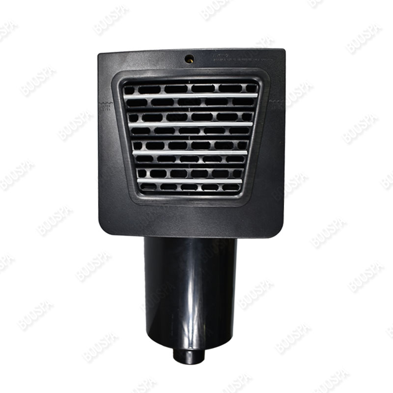 Skimmer complet Black Façade avec grille style carbone