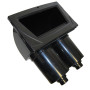 Skimmer complet Black double filtres Façade avec clapet