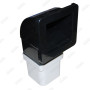 Complete DLX skimmer with basket Black Without filter