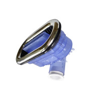 Stainless steel LED 37cm counter-current jet for spa