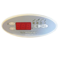 Bedienfeld SP601 Oval mit Aufkleber
