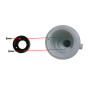 Adaptateur pour buse filetée en 3" et 4"