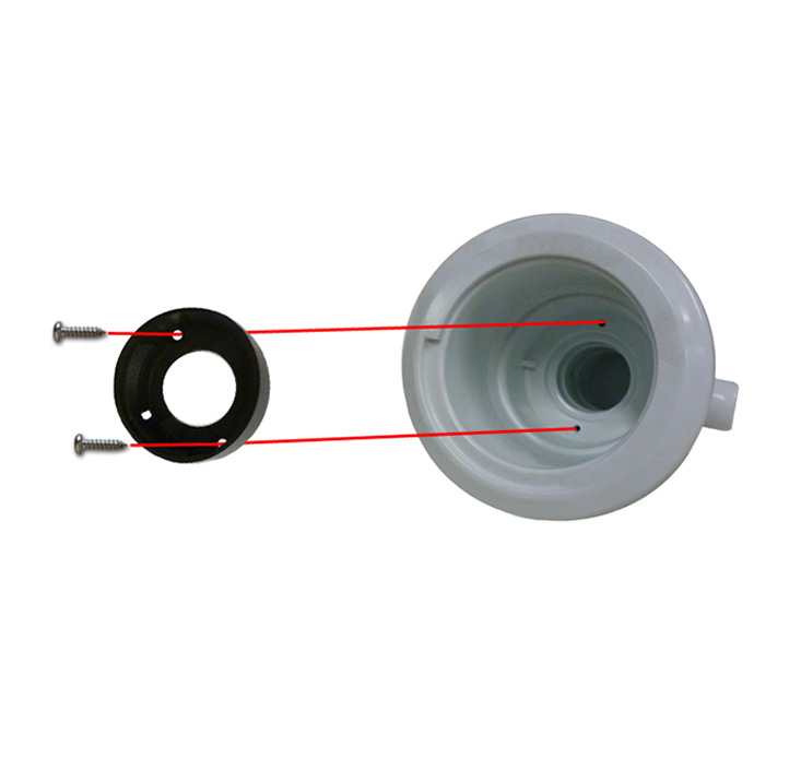Adaptateur pour buse filetée en 3" et 4"
