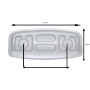 Appui-tête droit 72597 pour spa Hotspring