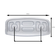 Gerade Kopfstütze 72597 für Whirlpool Hotspring