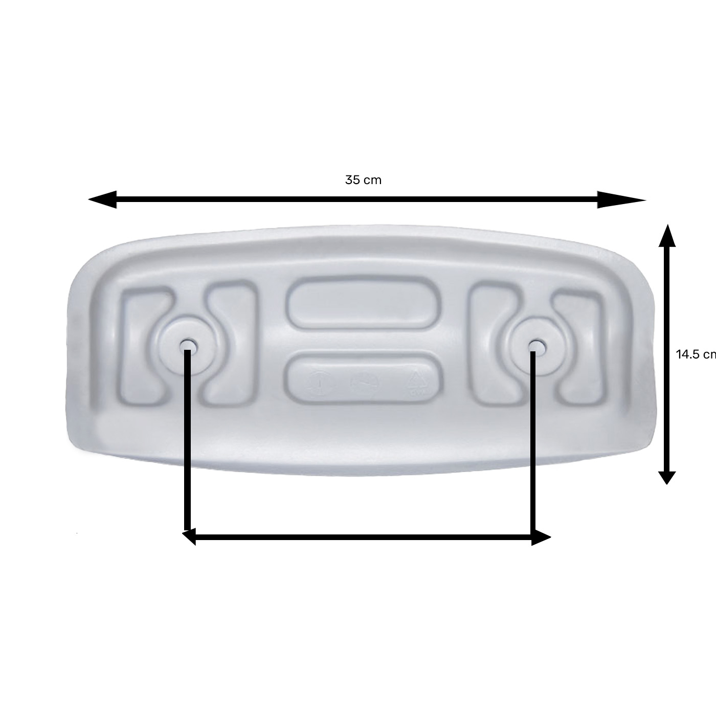 Appui-tête droit 72597 pour spa Hotspring