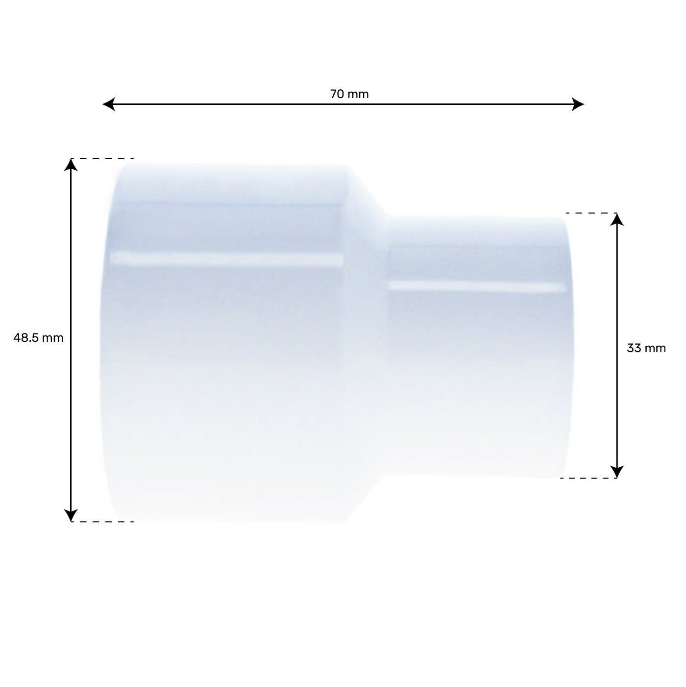 Réducteur 1.5'' F - 1'' F