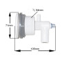 Douille LED filetée pour jet 3.5"