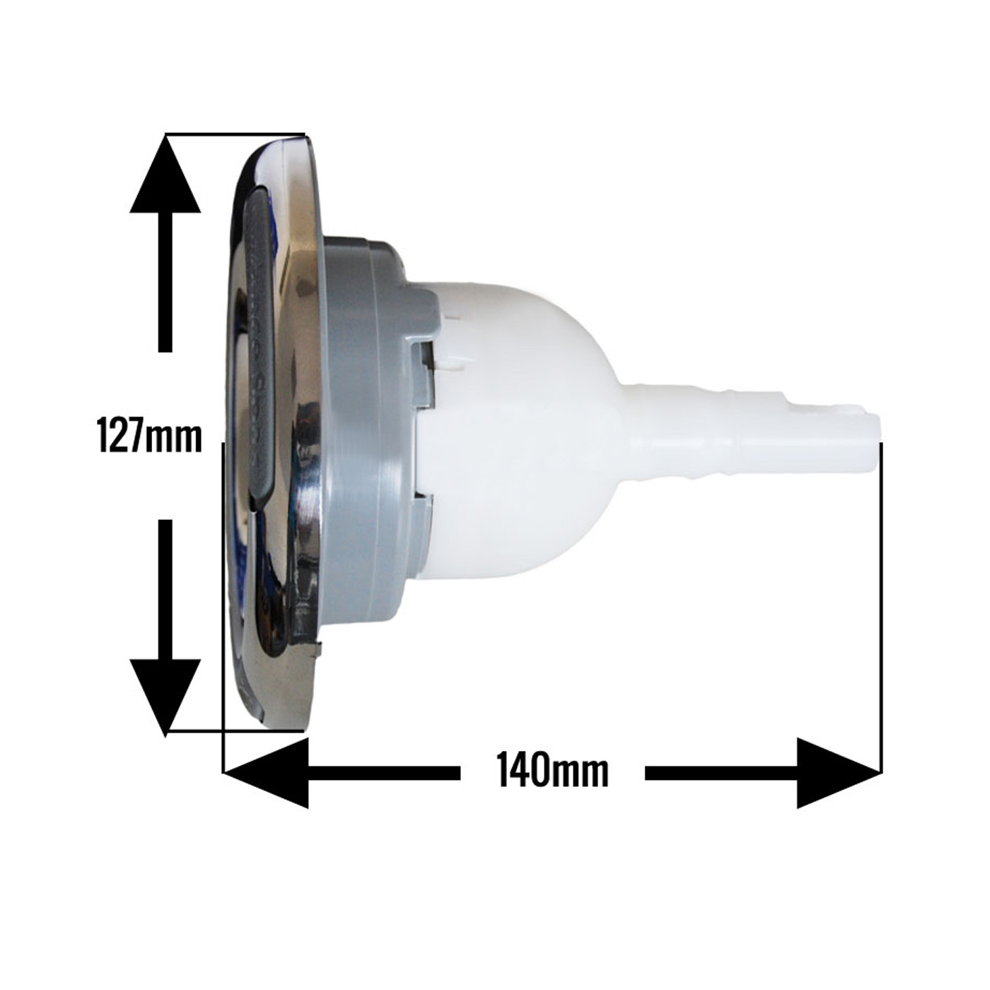 Roto Stainless stell 6541-557 Jet for Sundance® Spas