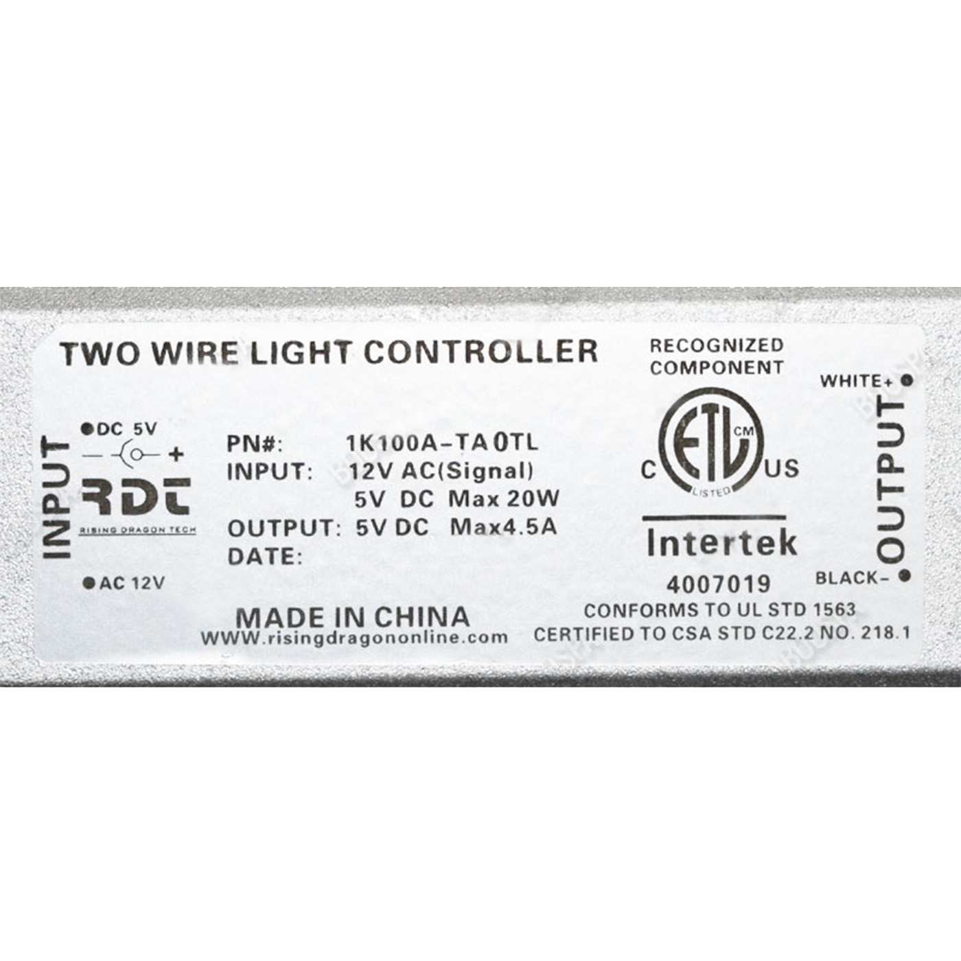 Boitier connecteur LED 1K100A Boitier connecteur LED 1K100A