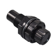 Vanne de vidange 3/4'' (27mm) à bague rotative