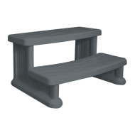 Spa Step Cover Valet - PVC – Grey