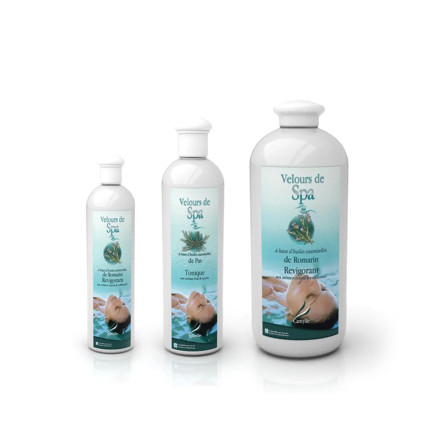 Velours de spa Romarin - Huiles essentielles spa 250 ml