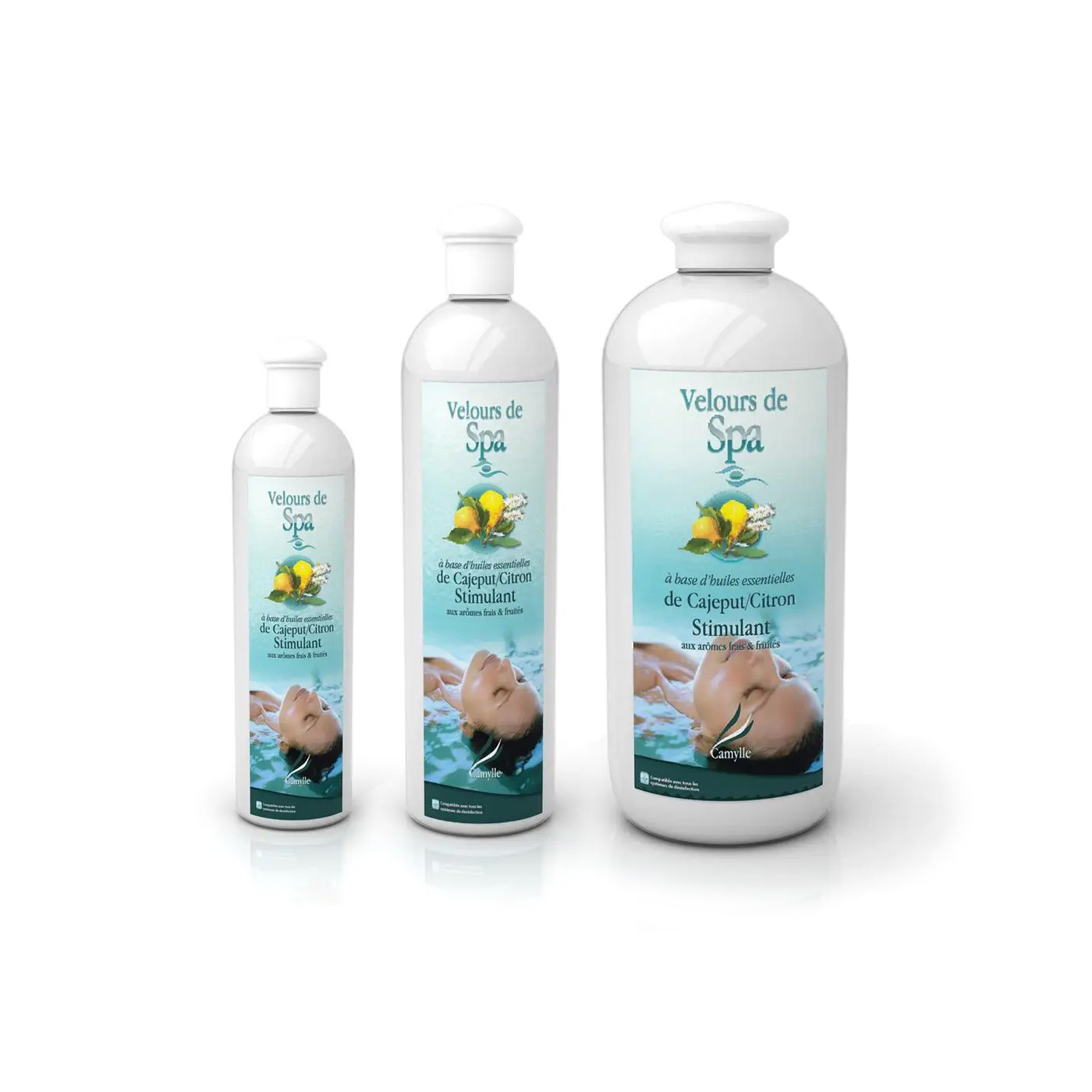 Velours de spa Cajeput-Citron - Huiles essentielles spa 250 ml