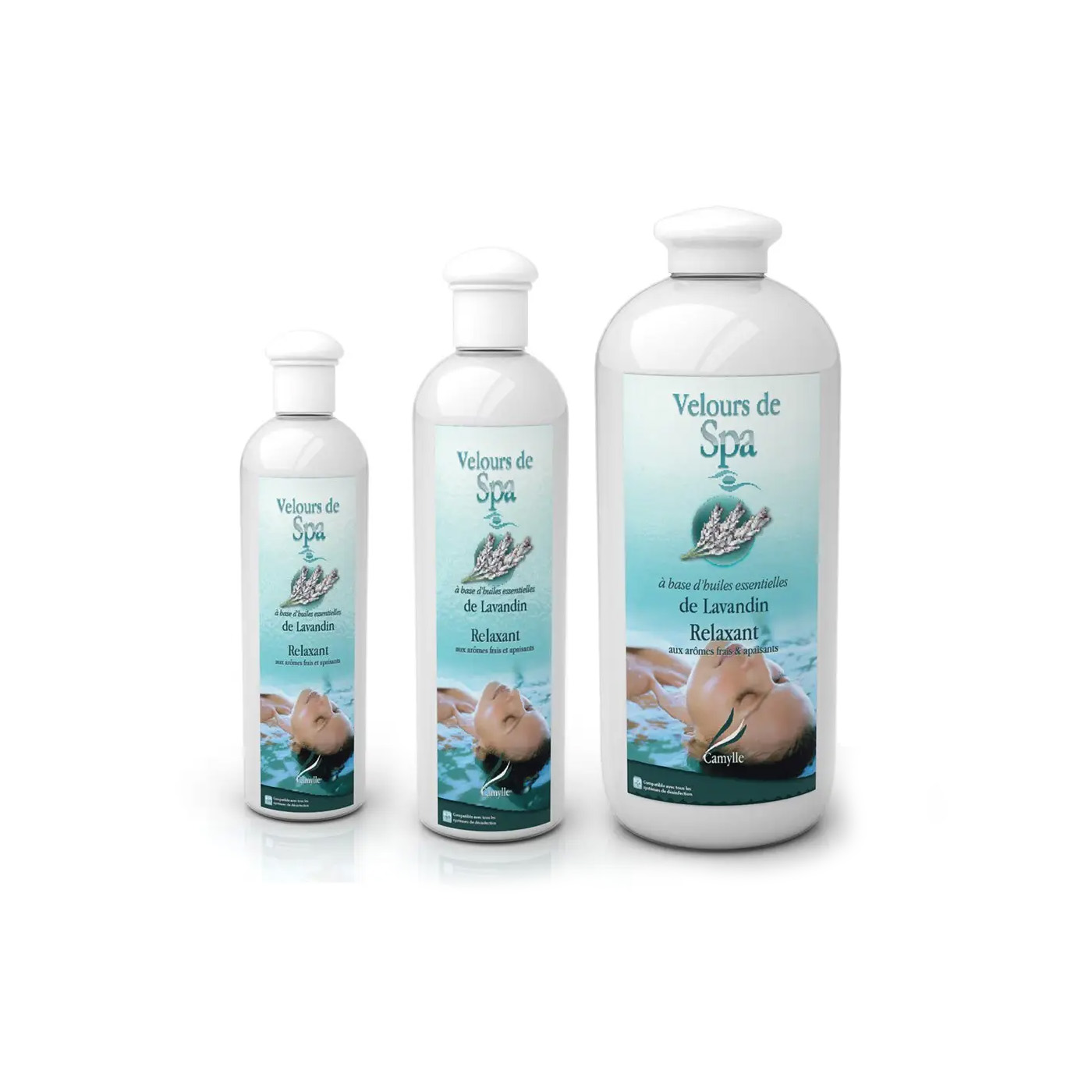 Velours de spa Lavandin - Huiles essentielles spa 500 ml