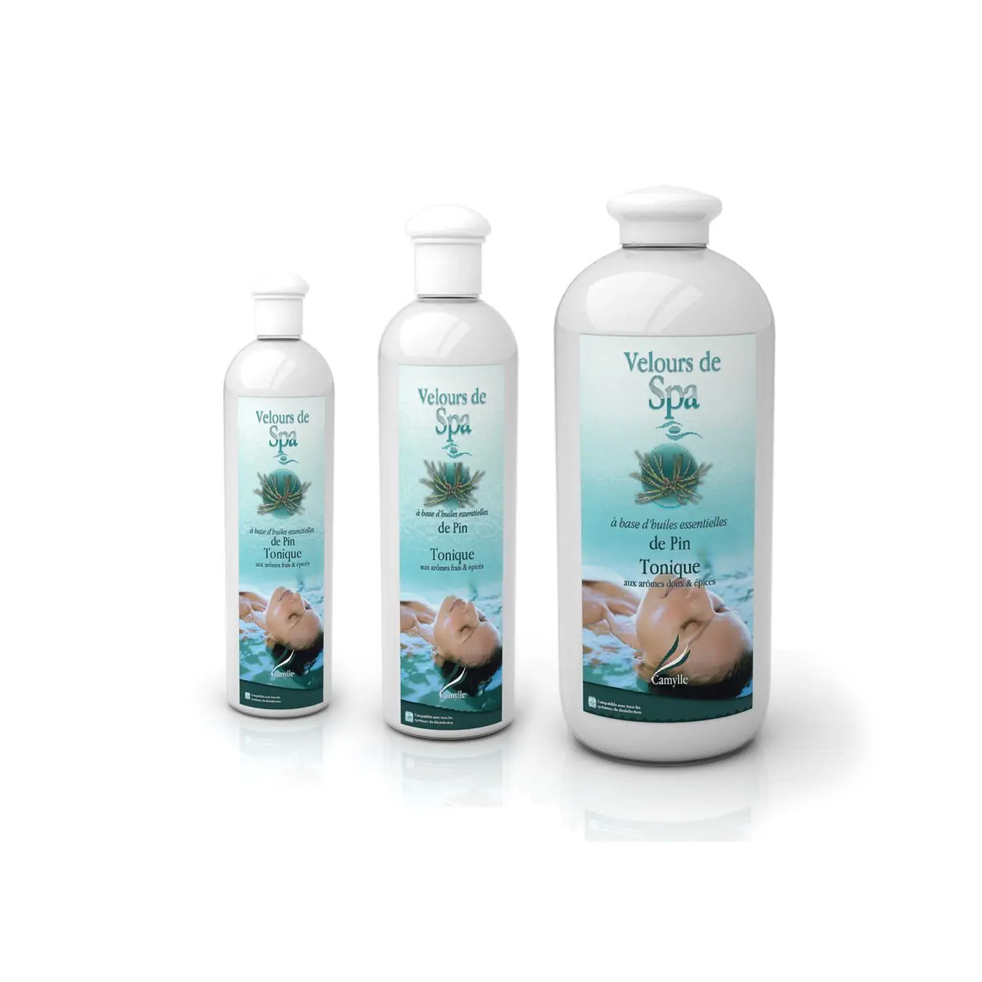 Velours de spa Pin - Huiles essentielles spa 1000 ml