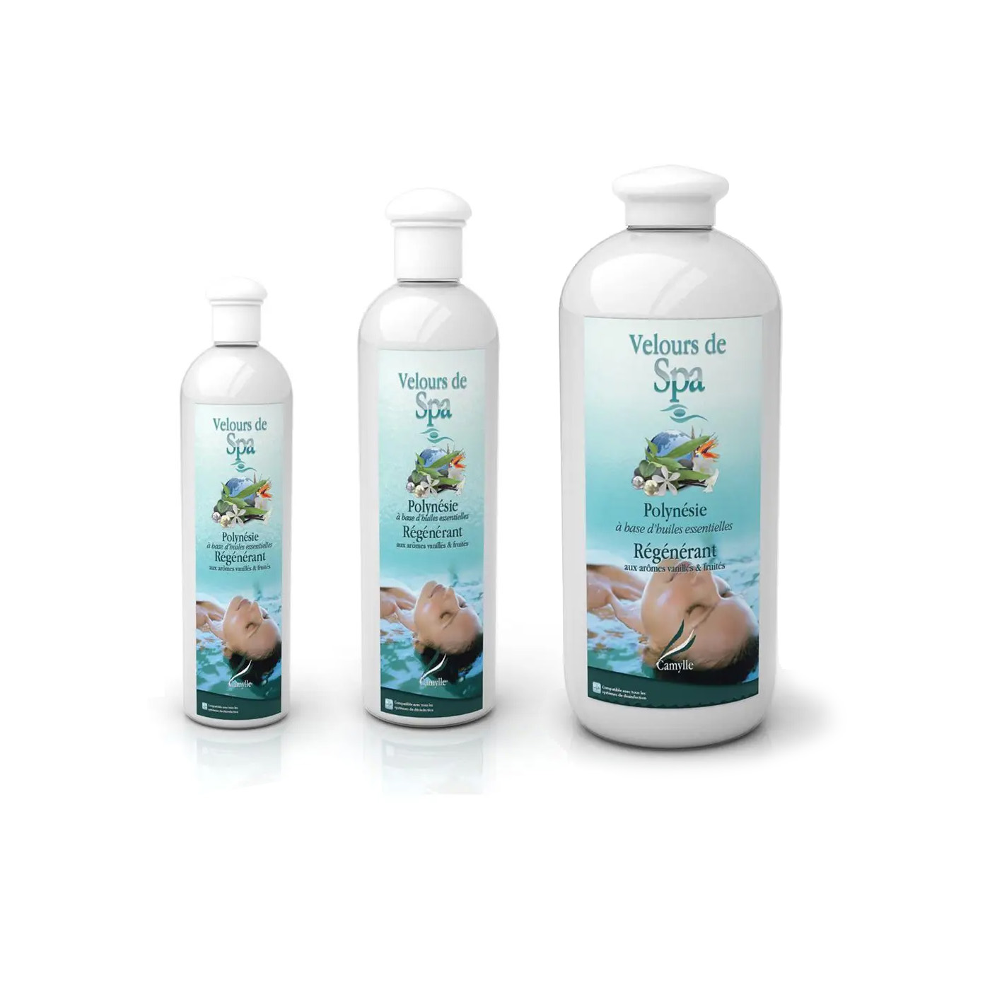 Velours de spa Polynésie - Huiles essentielles spa 250 ml