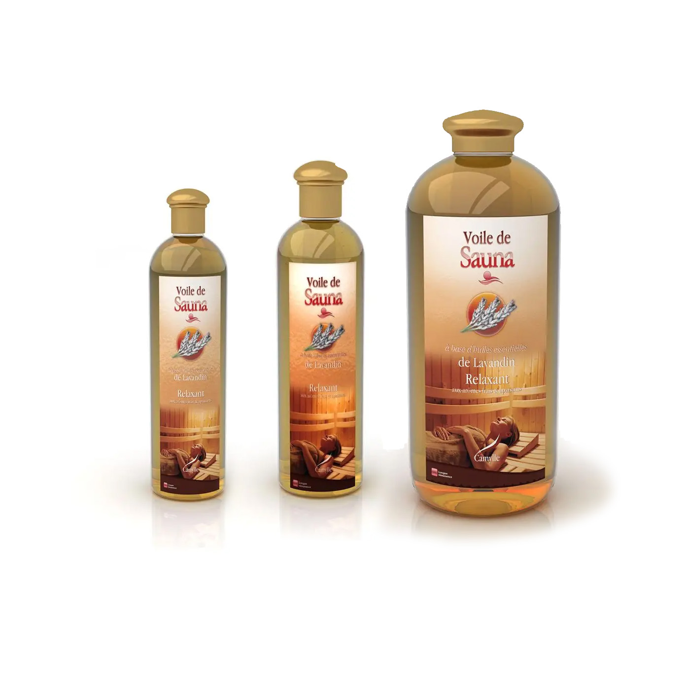 Voile de sauna Lavandin - Huiles essentielles sauna 250 ml