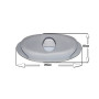 Jacuzzi® J-400 series Spa Headrest