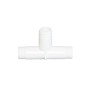Té 3/4'' cannelé PVC pour tuyau de spa