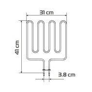 Résistance pour poêle de sauna 3000 Watts