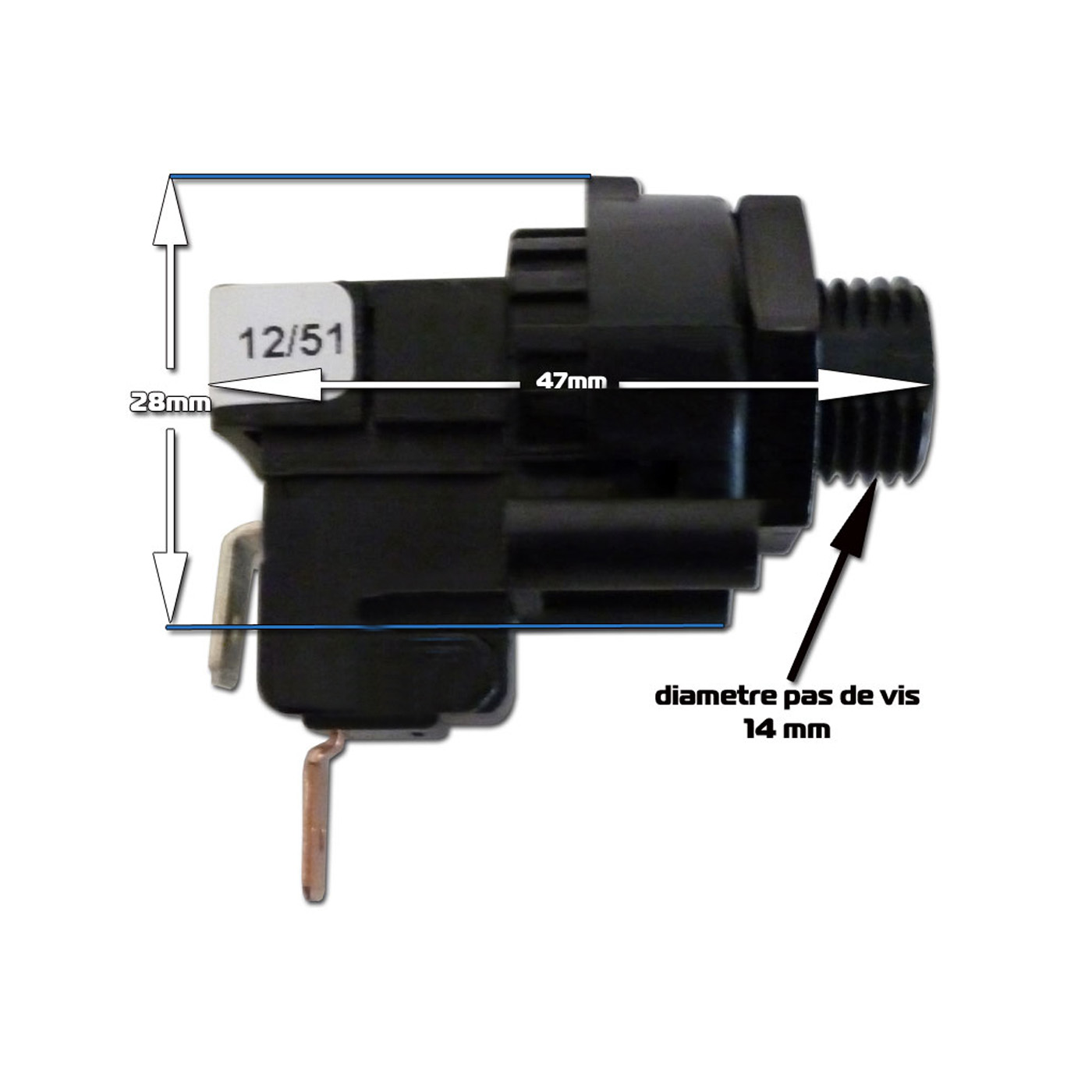 Interrupteur pneumatique TBS106A