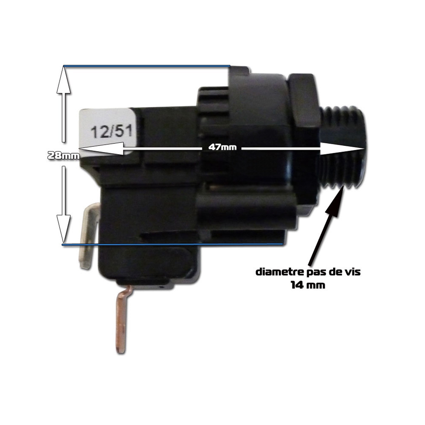 Interrupteur pneumatique TBS109