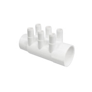 2" Manifold - 6 outlets 3/4" smooth.