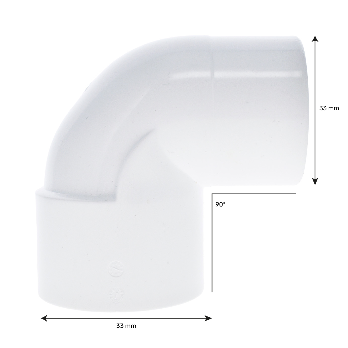 90° 1'' F/F Elbow