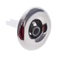 Ribbed Directional Jet 3" (84mm) Gray - clip-on