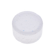 Slow-release stabilized chlorine tablets for spas with 5 actions.