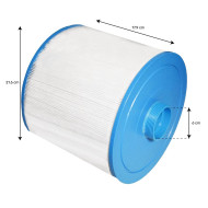 Spa filter (80504 / 8CH-502 / 8TP-502 / FC-3052 / PVT50WH)