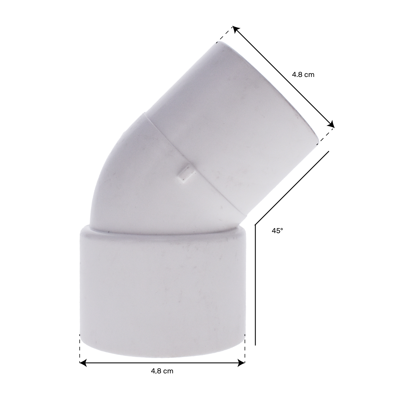 Coude 45° 1.5'' F/M