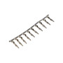 Lot de 10 Pins mâles pour prise AMP