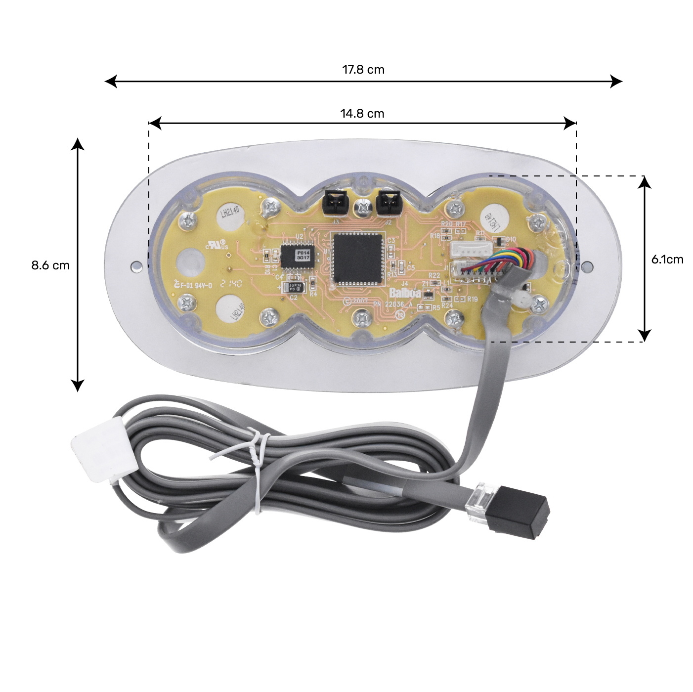 Tableau de commande VL406U duplex Sans autocollant