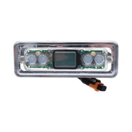 Whirlpool-Bedienfeld Gecko IN.K300 - ohne Aufkleber 2 Pumpen