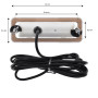 Clavier de commandes IN.K300 2 pompes de massage Sans autocollant