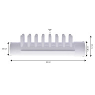 Verteiler 1,5" AG/IG - 16 glatte Ausgänge 3/8" AG - Boospa