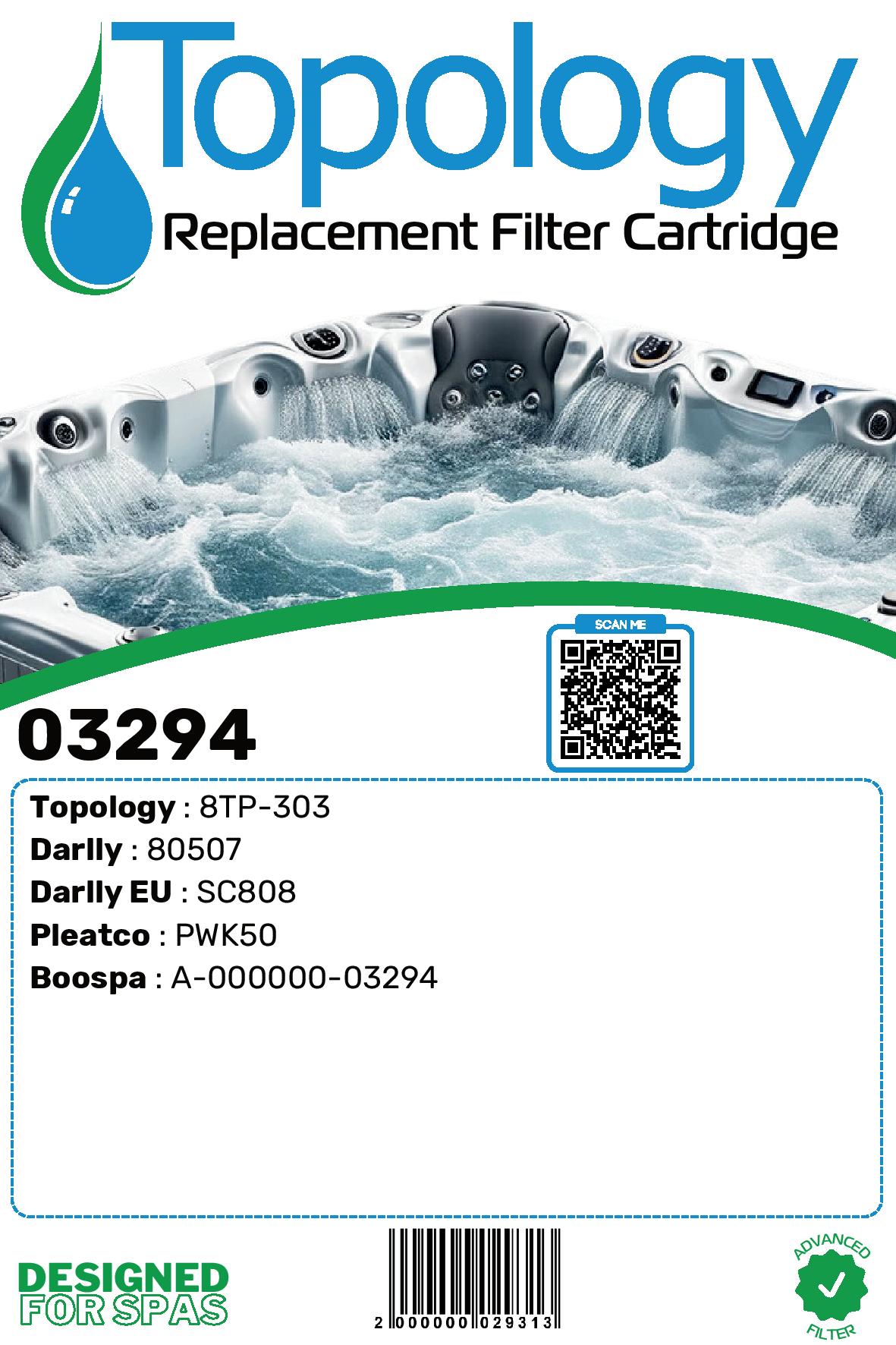 Filtre spa (80507 / 8TP-303 / PWK50)