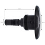 Buses Rising Dragon en 3 pouces (85mm) Roto ( jet rotatif ) ABS scalloped (Gris Anthracite)
