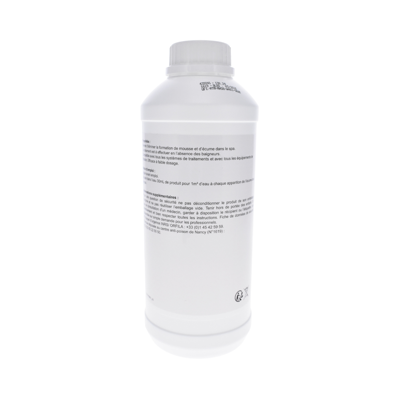 Spa Anti Mousse 1L - BoospaClean