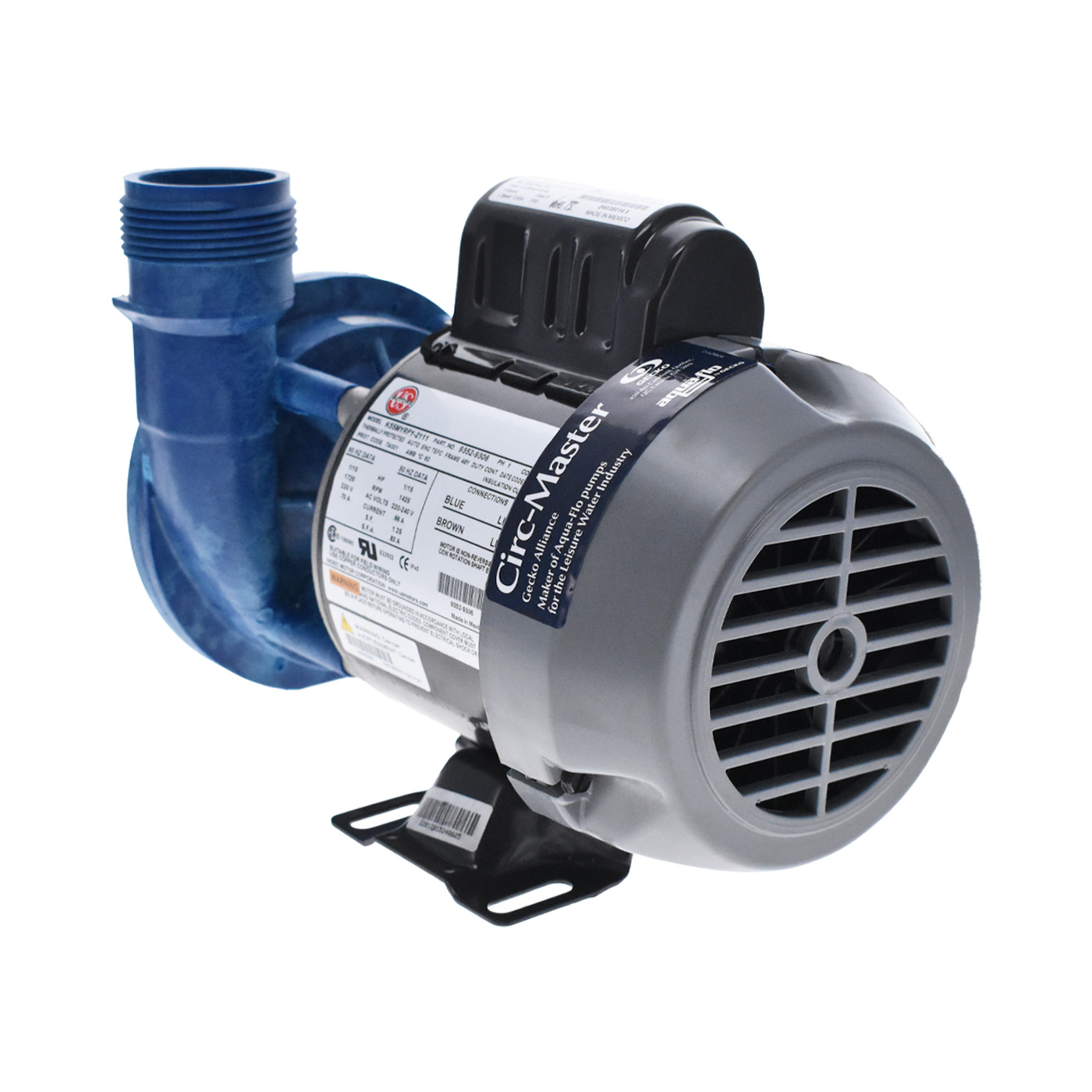 Pompe de circulation CircMaster 1/15HP Modèle CMHP ( refoulement déporté )