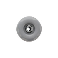 Whirlpool-Düse Crystal-Serie 2 Zoll (56 mm) Richtungsdüse ABS grau zum Schrauben