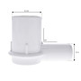Coude 90° 1" M vers 3/4" lisse