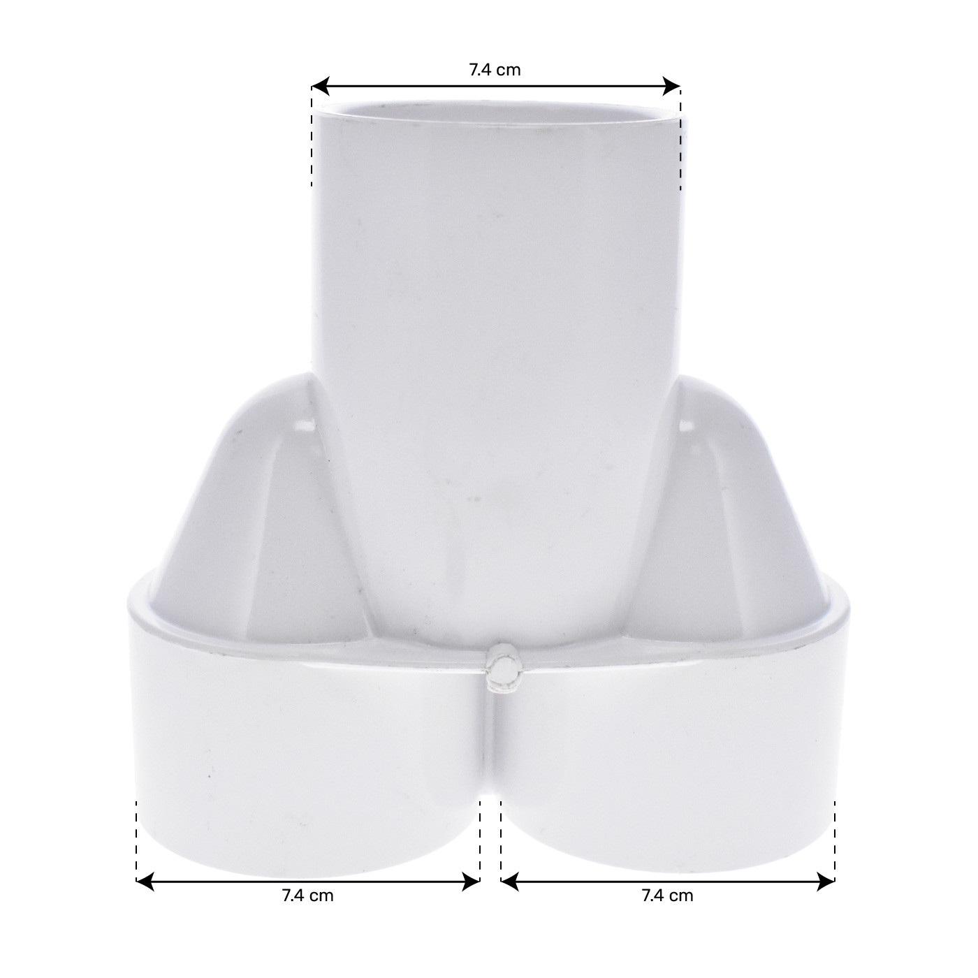 Collecteur en Y 2.5"