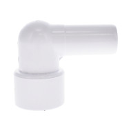 90° Winkel - 1" Innengewinde / 1/2" Außengewinde