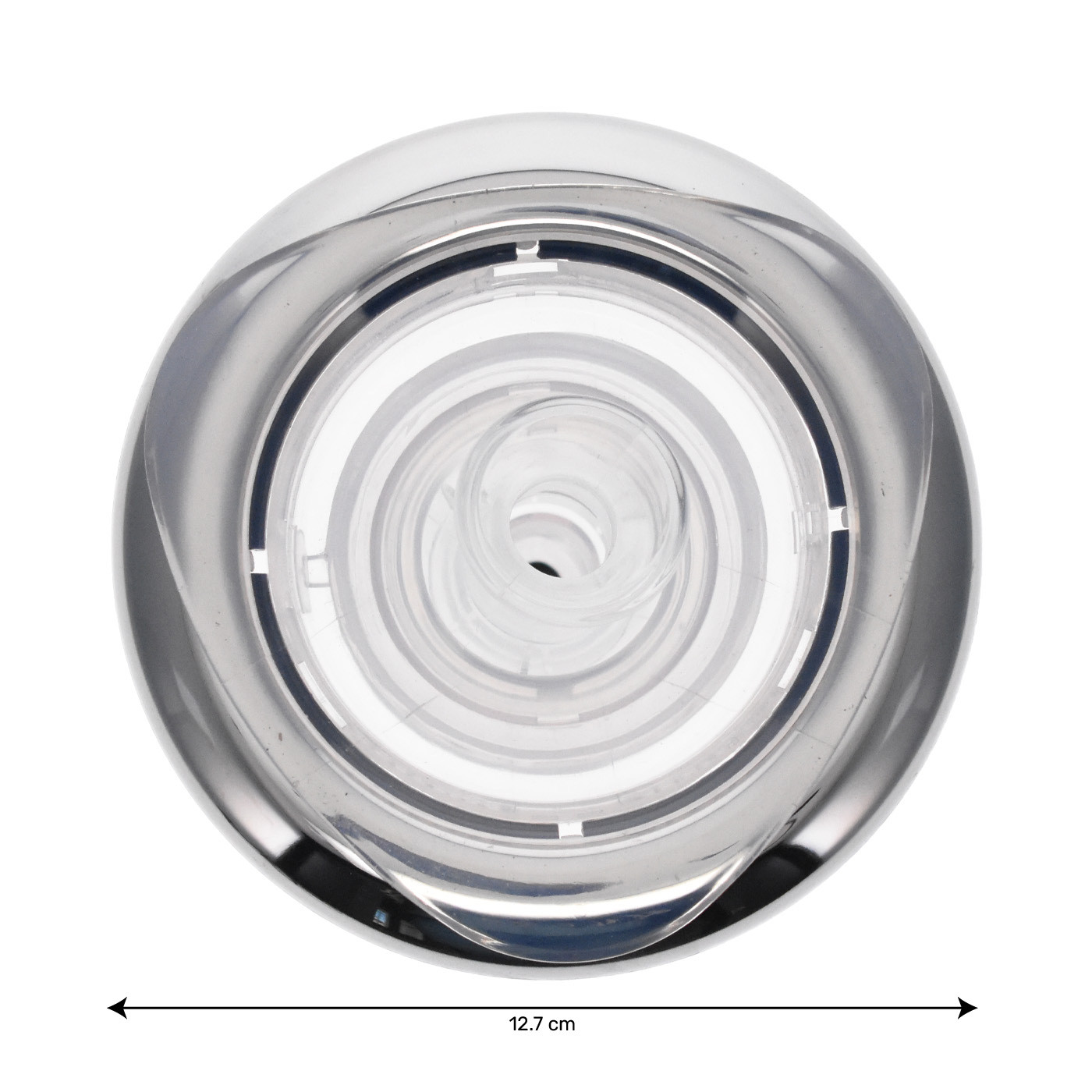Jet 5" (127mm) Directionnel Transparent Inox Wellis